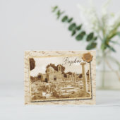 Kerk Panagia Chrysopolitissa, Paphos, Cyprus Briefkaart (Staand voorkant)