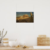 Kerk - Parthenon 1871 Poster (Keuken)