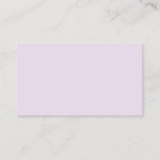 Kerk/pastor Visitekaartje (Achterkant)