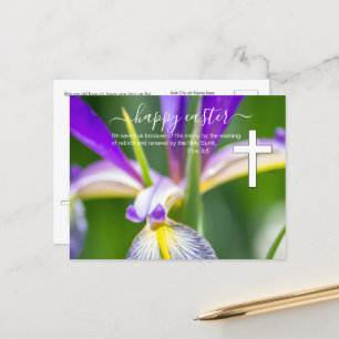 Kerk religieuze Pasen Briefkaart