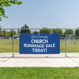 Kerk Rommelmarkt! Spandoek