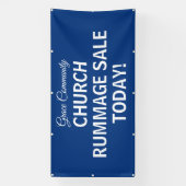 Kerk Rommelmarkt! Spandoek (Verticaal)