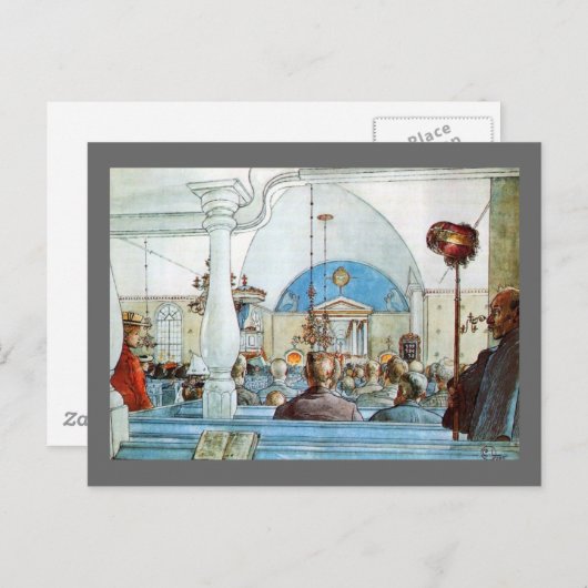 Kerk rond 1905 briefkaart (Voorkant / Achterkant)