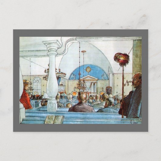 Kerk rond 1905 briefkaart (Voorkant)