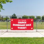 Kerk Rummage Sale! Aangepaste banner (Insitu)