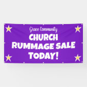 Kerk Rummage Sale Banner (Horizontaal)
