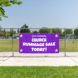 Kerk Rummage Sale Banner