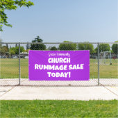 Kerk Rummage Sale! Gepersonaliseerde banner (Insitu)