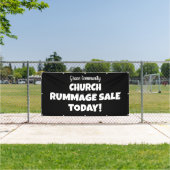 Kerk Rummage Sale! Gepersonaliseerde banner (Insitu)