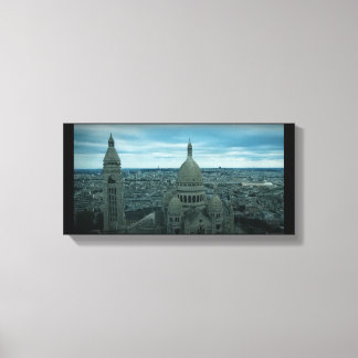 Kerk Sacré-Coeur op Montmartre Canvas Afdruk
