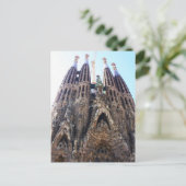 Kerk Sagrada Familia Briefkaart (Staand voorkant)