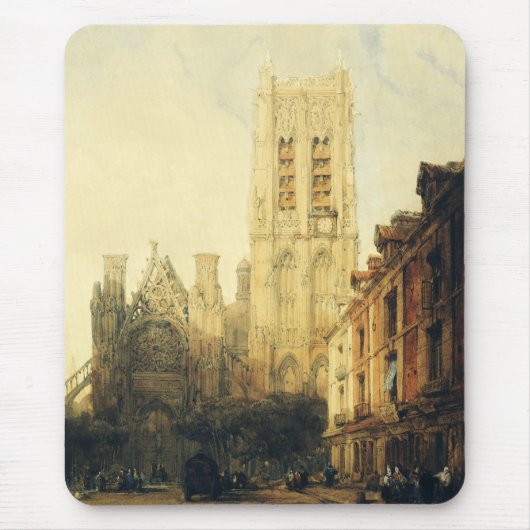 Kerk Saint-Jacques in Dieppe Muismat (Voorkant)