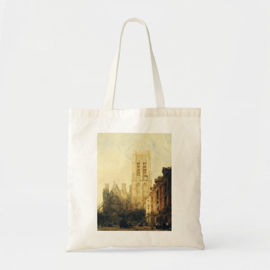 Kerk Saint-Jacques in Dieppe Tote Bag (Voorkant)