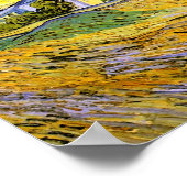 Kerk Saint-Paul-de-Mausole, Van Gogh Fine Art Poster (Hoek)