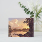 Kerk - Scène op de Catskill Creek, Briefkaart (Staand voorkant)