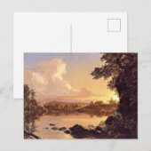 Kerk - Scène op de Catskill Creek, Briefkaart (Voorkant / Achterkant)