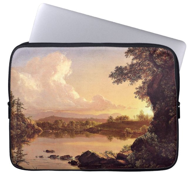 Kerk - Scène op de Catskill Creek, Laptop Sleeve (Voorkant)