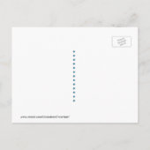 Kerk, school, bedrijfsevenement Save the Date Aankondigingskaart (Achterkant)