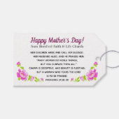 Kerk, school of organisatie-Moederdag Cadeaulabel (Voorkant (Horizontaal))