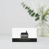 Kerk Silhouette, christendom, godsdienst Visitekaartje (Staand voorkant)