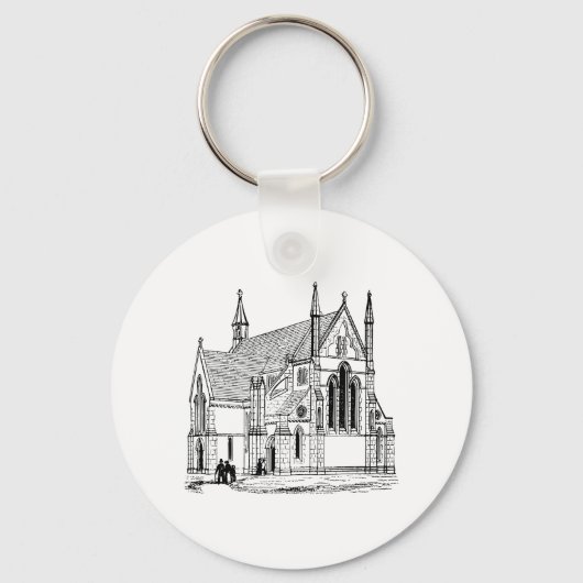 Kerk Sleutelhanger (Voorkant)