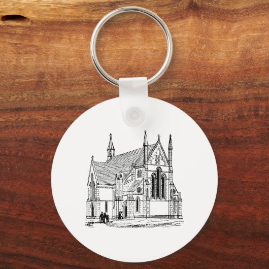 Kerk Sleutelhanger (Voorkant)