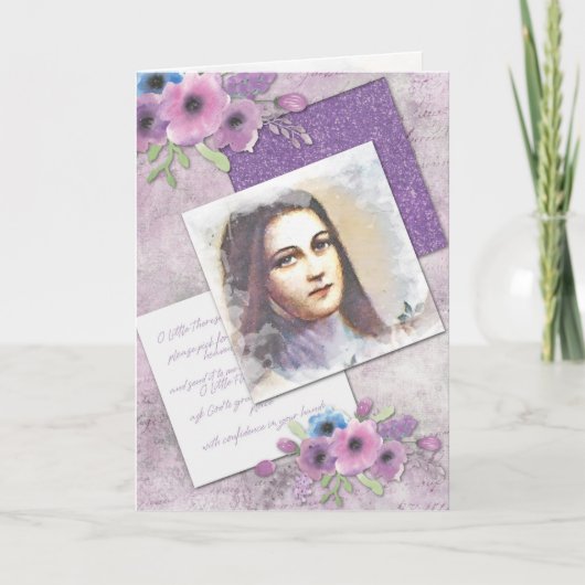  Kerk St. Therese Catholic Novena Kaart (Voorkant)