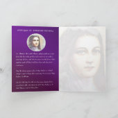  Kerk St. Therese Catholic Novena Kaart (Binnen)