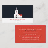 Kerk Steeple, christendom, godsdienst Visitekaartje (Voorkant / Achterkant)