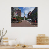 kerk street - burlington , vermont poster (Keuken)