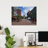kerk street - burlington , vermont poster (Thuiskantoor)