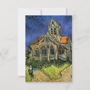 Kerk te Auvers van Vincent van Gogh Huwelijk Save The Date
