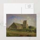 Kerk te Greville, c.1871-74 Briefkaart (Voorkant / Achterkant)
