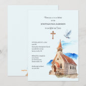 Kerk Toren Priester Inwijding  Kaart (Voorkant / Achterkant)