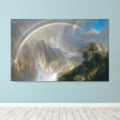 Kerk "Tropics" canvas print (Insitu (Houten vloer))