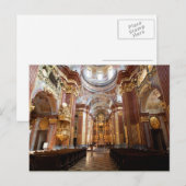 Kerk van Abbey Melk, Neder-Oostenrijk Briefkaart (Voorkant / Achterkant)
