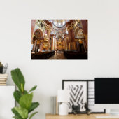 Kerk van Abbey Melk, Neder-Oostenrijk Poster (Thuiskantoor)