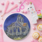 Kerk van Auvers-sur-Oise door Vincent Van Gogh Papieren Bordje (Feest)