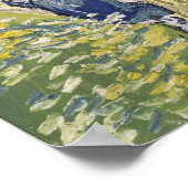 Kerk van Auvers-sur-Oise door Vincent Van Gogh Poster (Hoek)