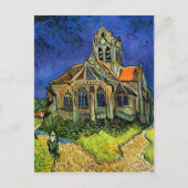 Kerk van Auvers Van Gogh Fine Art Briefkaart (Voorkant)