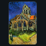 Kerk van Auvers Van Gogh Fine Art Magneet<br><div class="desc">Kerk in Auvers, Vincent van Gogh, Auvers-sur-Oise, juni 1890. Olieverf op doek, 94 x 74 cm. Parijs Musee d'Orsay. Vincent Willem van Gogh (Amsterdam, 30 maart 1853 - aldaar, 29 juli 1890) was een Nederlands kunstschilder. Sommige van zijn schilderijen behoren nu tot 's werelds bekendste, populairste en duurste kunstwerken. retro...</div>