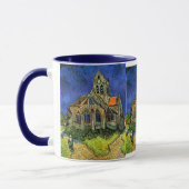 Kerk van Auvers Van Gogh Fine Art Mok (Links)