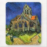 Kerk van Auvers Van Gogh Fine Art Muismat<br><div class="desc">Kerk in Auvers, Vincent van Gogh, Auvers-sur-Oise, juni 1890. Olieverf op doek, 94 x 74 cm. Parijs Musee d'Orsay. Vincent Willem van Gogh (Amsterdam, 30 maart 1853 - aldaar, 29 juli 1890) was een Nederlands kunstschilder. Enkele van zijn schilderijen behoren nu tot de bekendste, populairste en duurste kunstwerken ter wereld....</div>