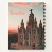 Kerk van Barcelona Spanje Notitieboek (Achterkant)