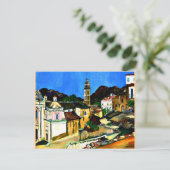 Kerk van Belgodere, Corsica Briefkaart (Staand voorkant)