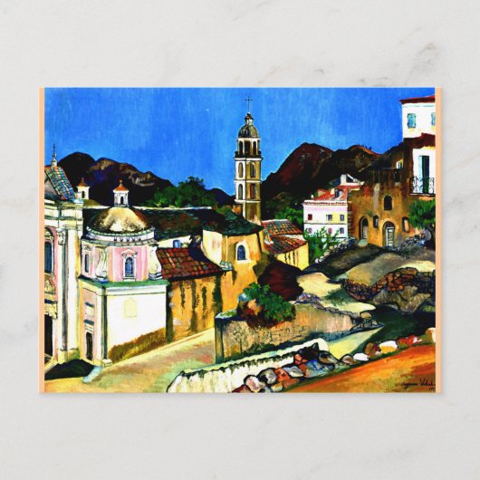 Kerk van Belgodere, Corsica Briefkaart (Voorkant)