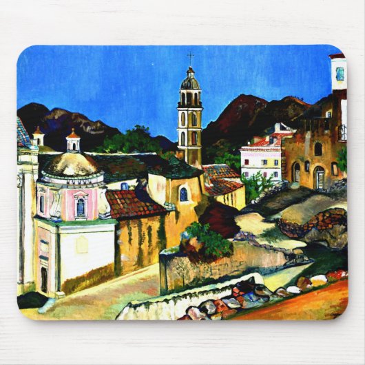 Kerk van Belgodere, Corsica Muismat (Voorkant)