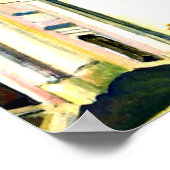 Kerk van Belgodere, Corsica Poster (Hoek)