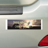 Kerk van Christus Bumpersticker (Op auto)