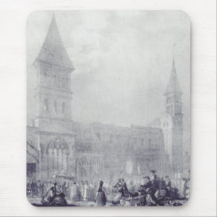 Kerk van de Abdij van Sint-Filibert in Tounus Muismat